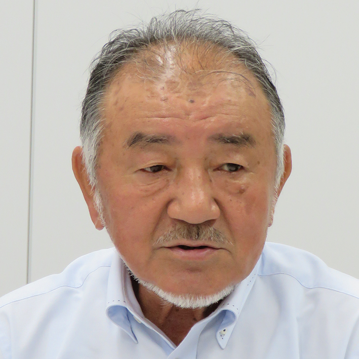 9月10日号記事4_柴田輝男委員長近影